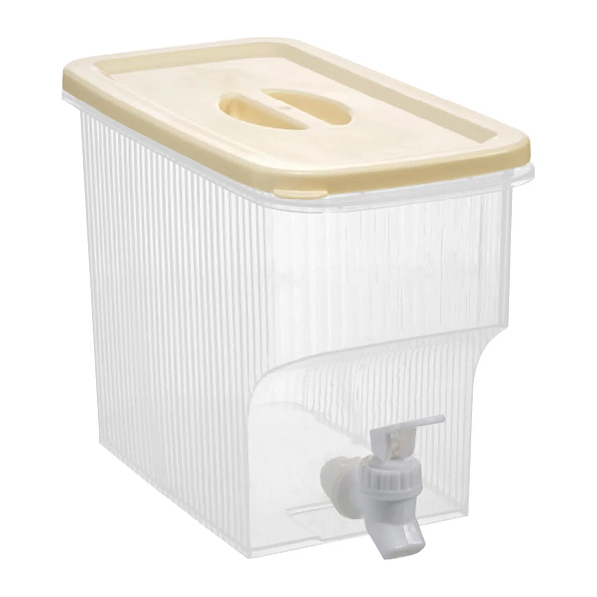 Dispensador De Bebidas - Robusto Contenedor De Vidrio, Transparente Portátil | Fiestas Picnic Un Gran Dispensador De Bebidas Con Tapa Para Limonada, Té Lacado, Cócteles Al Aire Libre O