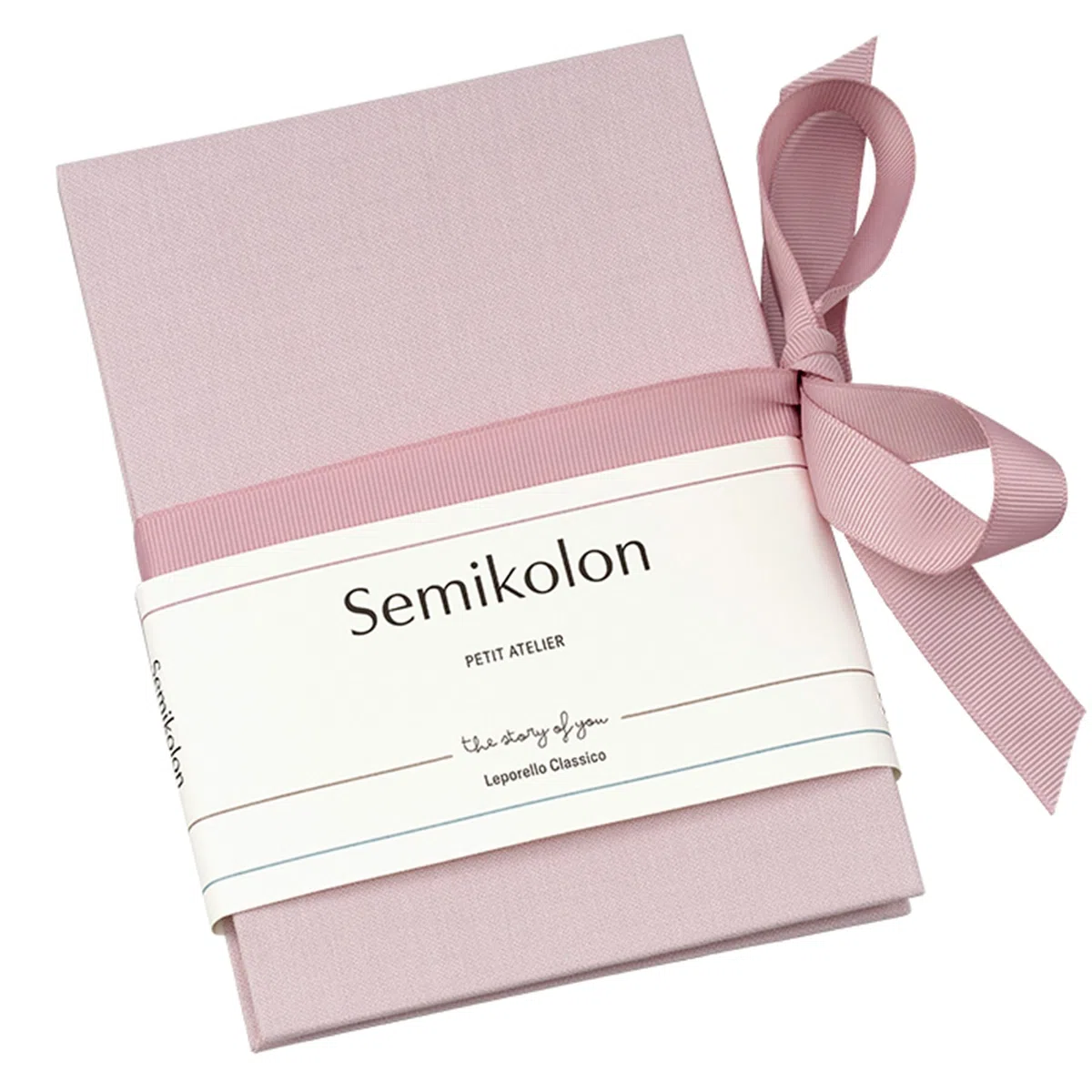 Semikolon 374332 Leporello Classico Petit Atelier 12,1 x 17,6 cm - 14 fotos 10 x 15 cm - Álbum de fotos en acordeón - algodón de azúcar