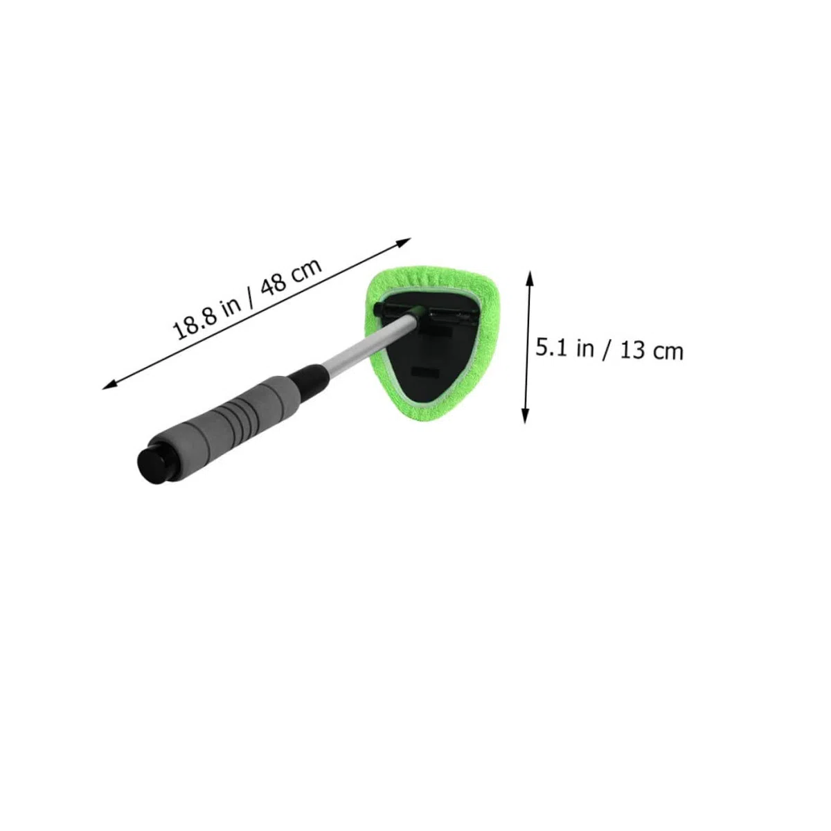 Cepillo De Limpieza para Coches y Parabrisas 1 Unidad Microfibra Suave Mango Telescópico Retráctil Cabezal Giratorio 180° Uso para Limpieza De Cristales De Vehículo para Automóviles