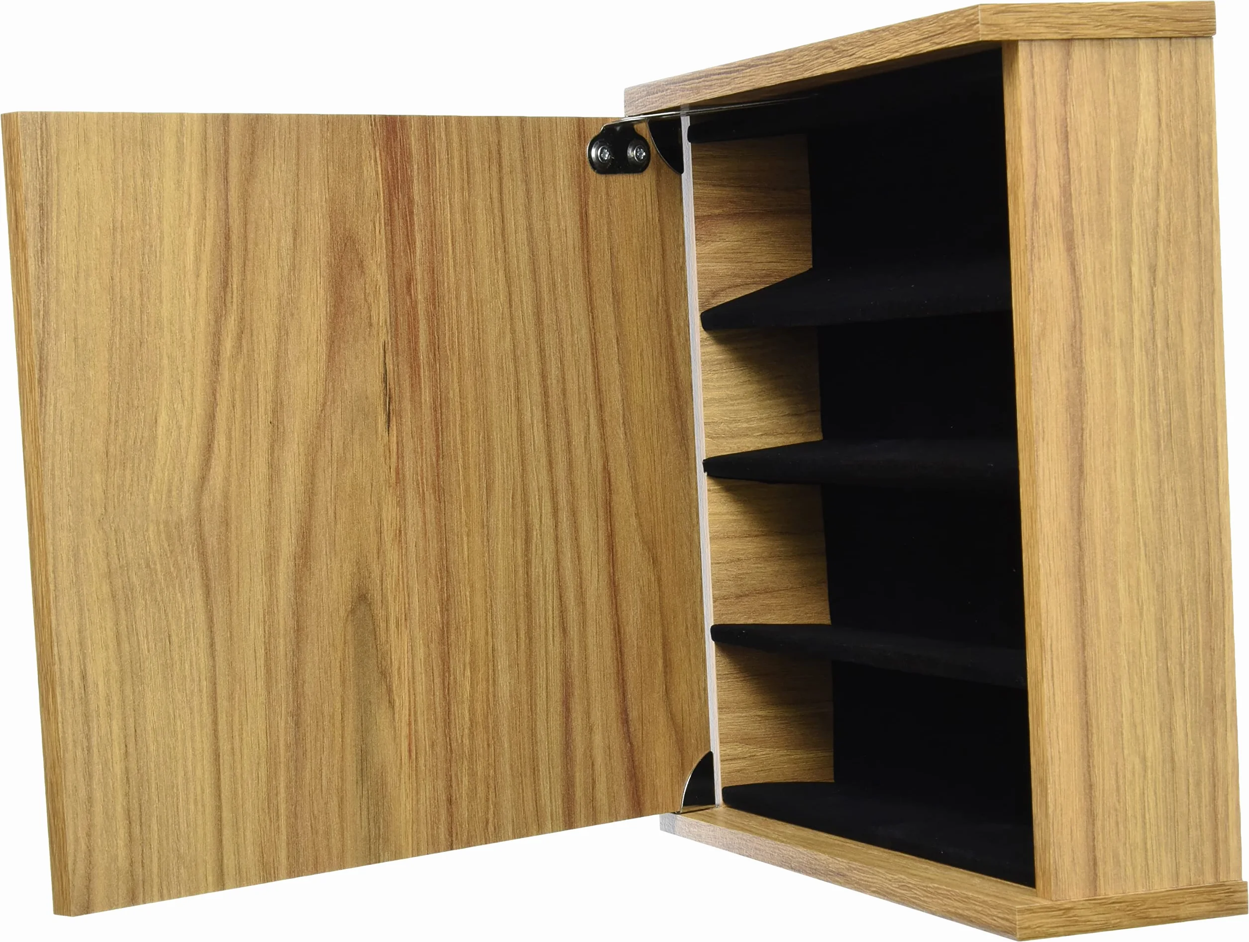 Albert de Thiers - Soporte para cubiertos con 4 compartimentos - Set doméstico para hasta 48 piezas - Efecto roble claro, 27,5 x 26 x 7 cm, 490326
