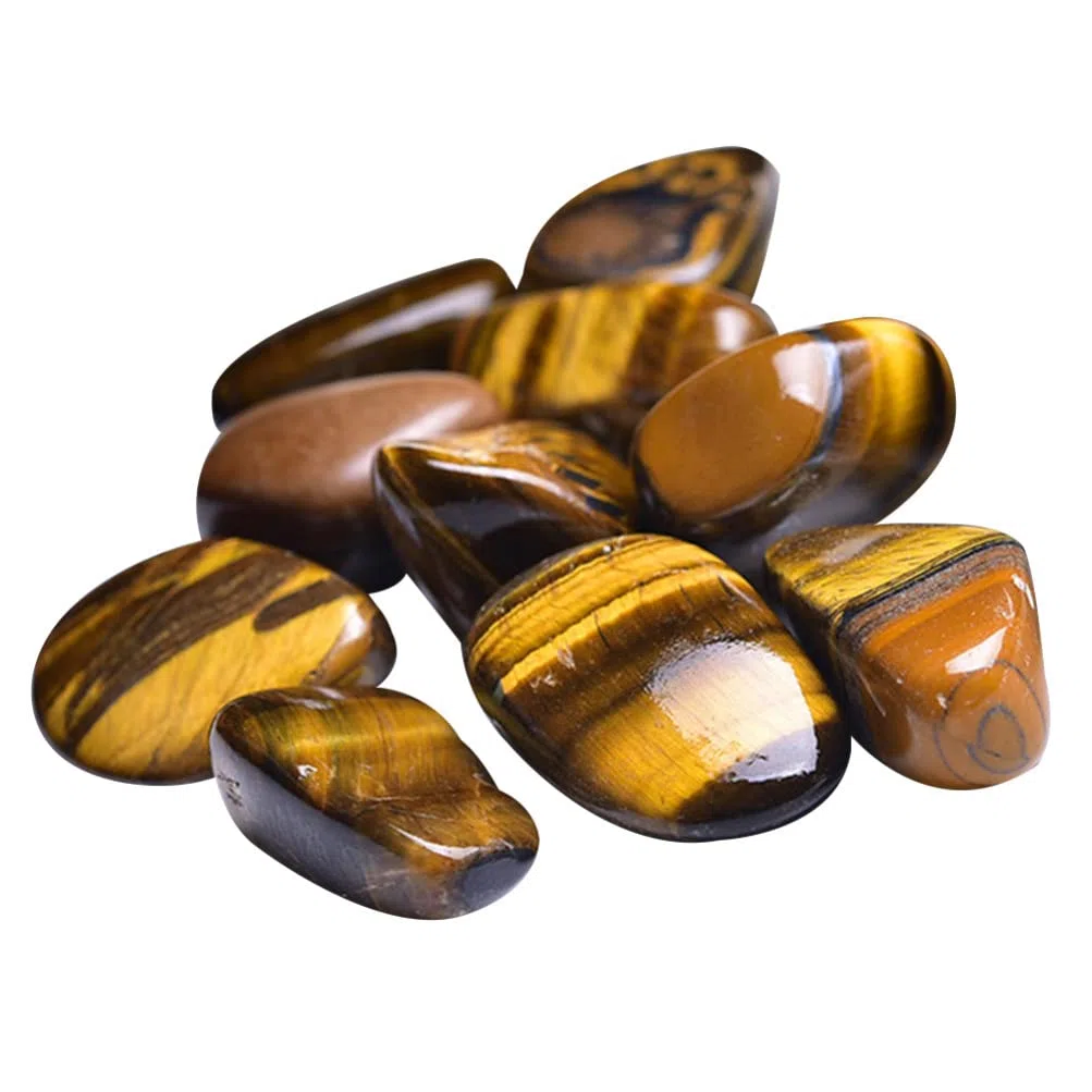 Didiseaon 1paquete Piedra Decorativa para Acuarios y Macetas Gravilla De Ojo De Tigre para Paisajismo y Decoración De Peceras Sin Contaminación y Alta Dureza