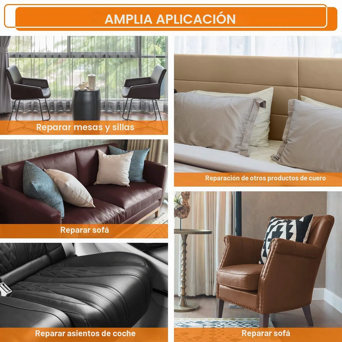 Cuero Adhesivo para Tapizar Negro, 43x200cm Parche Cuero Adhesivo, Polipiel Adhesiva para Tapizar, Parches de Reparacion Autoadhesivo para Asiento de Coche, Silla, Sofá, Barco