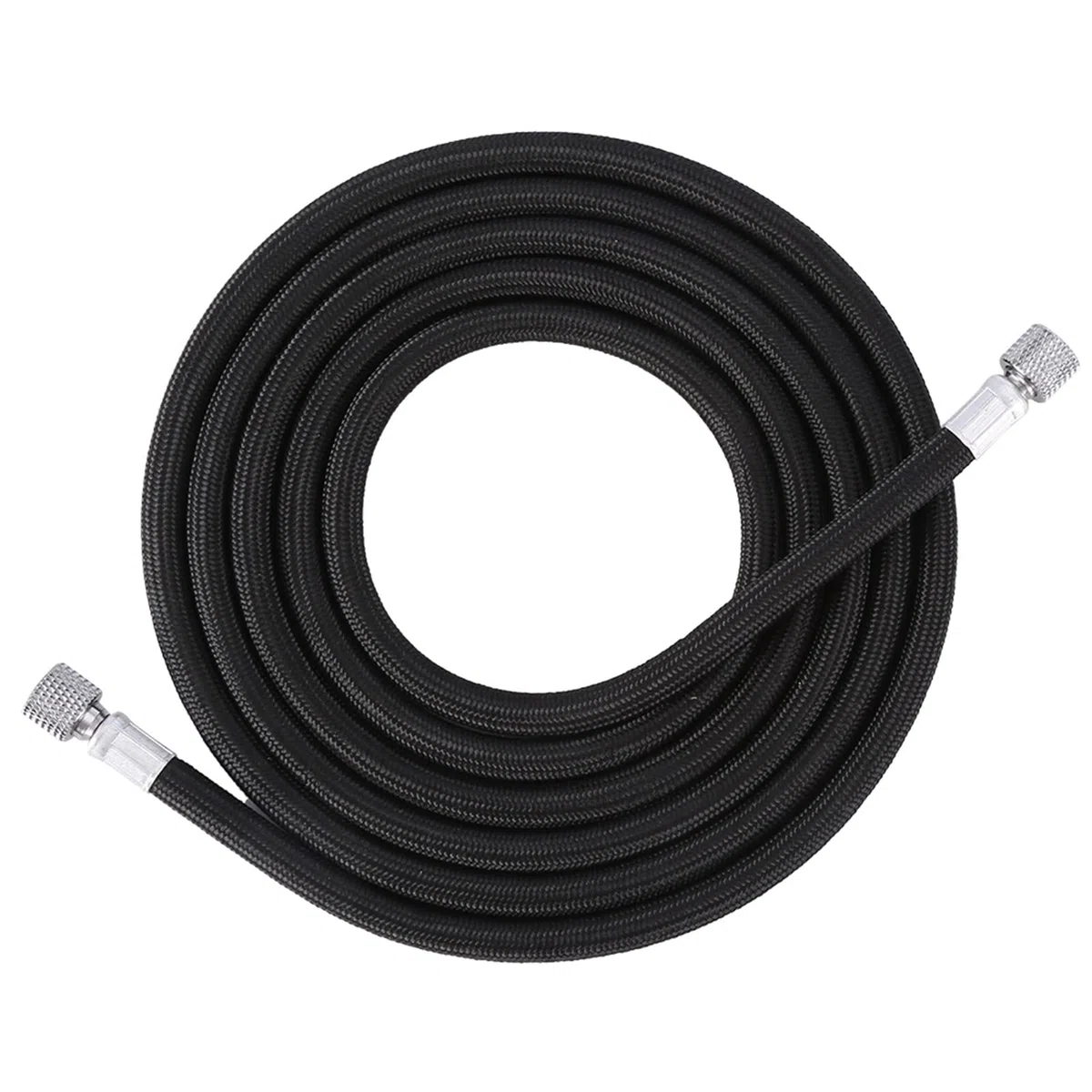 Manguera de Aerógrafo Trenzada con Material EVA de 1.8 M Longitud, Acoplamiento Adaptador 1/8 "-/4" Acoplamiento, Conecta a Aerógrafo Al Compresor