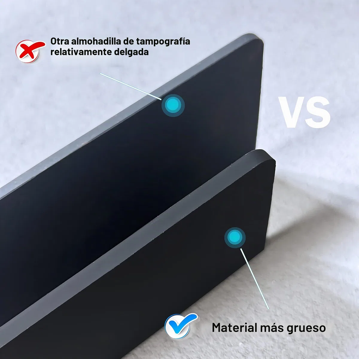 NEOUZA Tapete de manipulación de espresso, estación de apisonamiento de esquina de café, almohadilla de silicona de grado alimenticio para portafiltro (negro)
