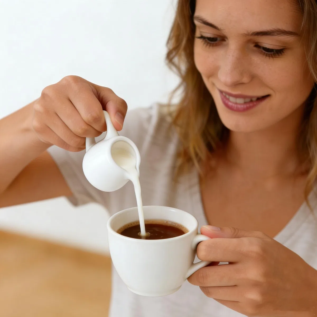 10 Piezas Cerámica Pequeña Jarra De Leche, Mini Jarra Leche Blanca Con Mango, Estilo Occidental Salsa Bistec Taza, Jarra Adecuada Para Café, Leche, Salsa y Tazas Punteadas De Tarro De Azúcar
