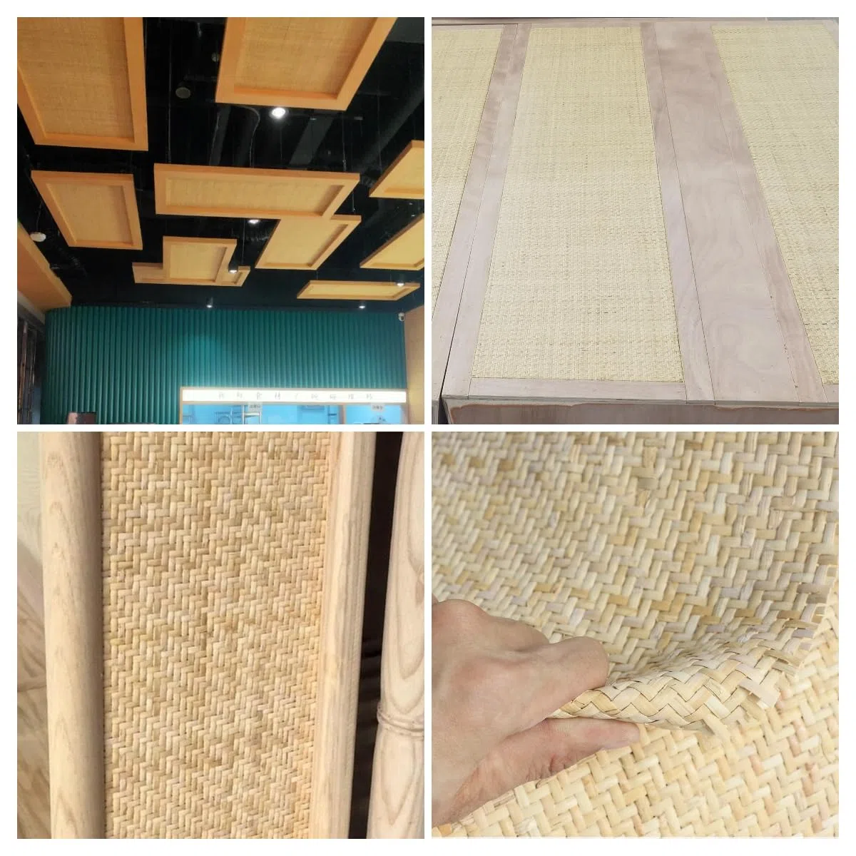 Ratan Rollo Mimbre, Mimbre Rollo, 60 x 50cm rollo ratan, Rejilla Mimbre, Mimbre Natural, ratan, Rattan, Ratan Natural por Metros, Rollo de Mimbre para Muebles, Silla ratan Aparador Cabecero ratan