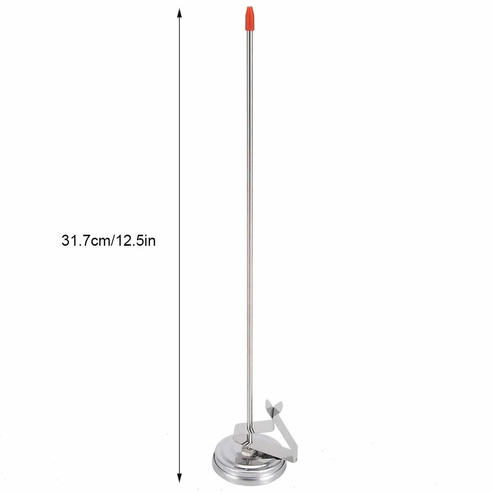 Termómetros de cerveza para vino, caldera Clip en el termómetro de línea Home Brew Impermeable Digital Cocina instantánea Comida Caramelo BBQ Parrilla