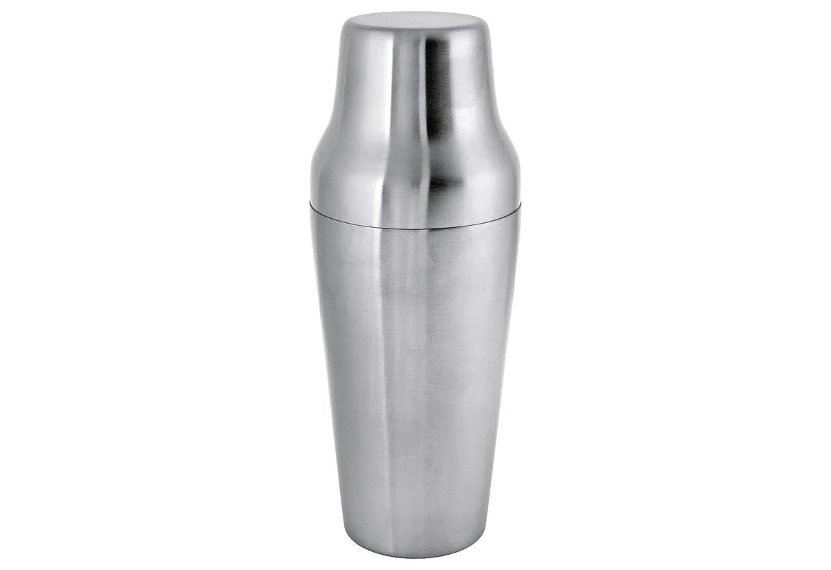 Aps Parisian Shaker – Coctelera/de Acero Inoxidable con Cobre Look, Contenido: 0,70 L