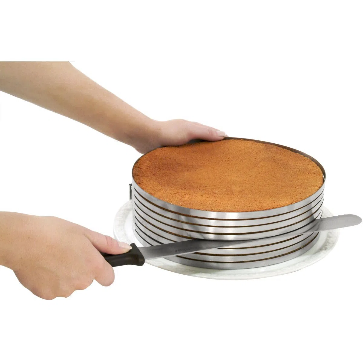 Zenker Molde Tarta 26-28 cm. 7701, Acero Inoxidable