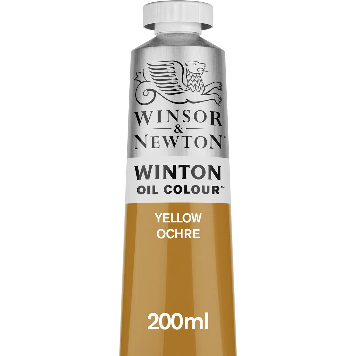 Winsor & Newton Winton - Tubo de Pintura al Óleo, 200 ML, Amarillo (Ocre Amarillo)