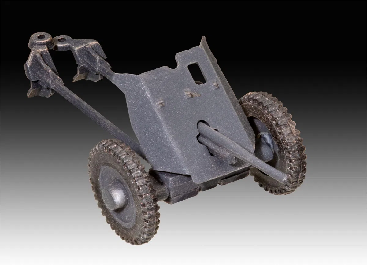 Krupp Protze KFZ 69 con Pak de 3,7cm