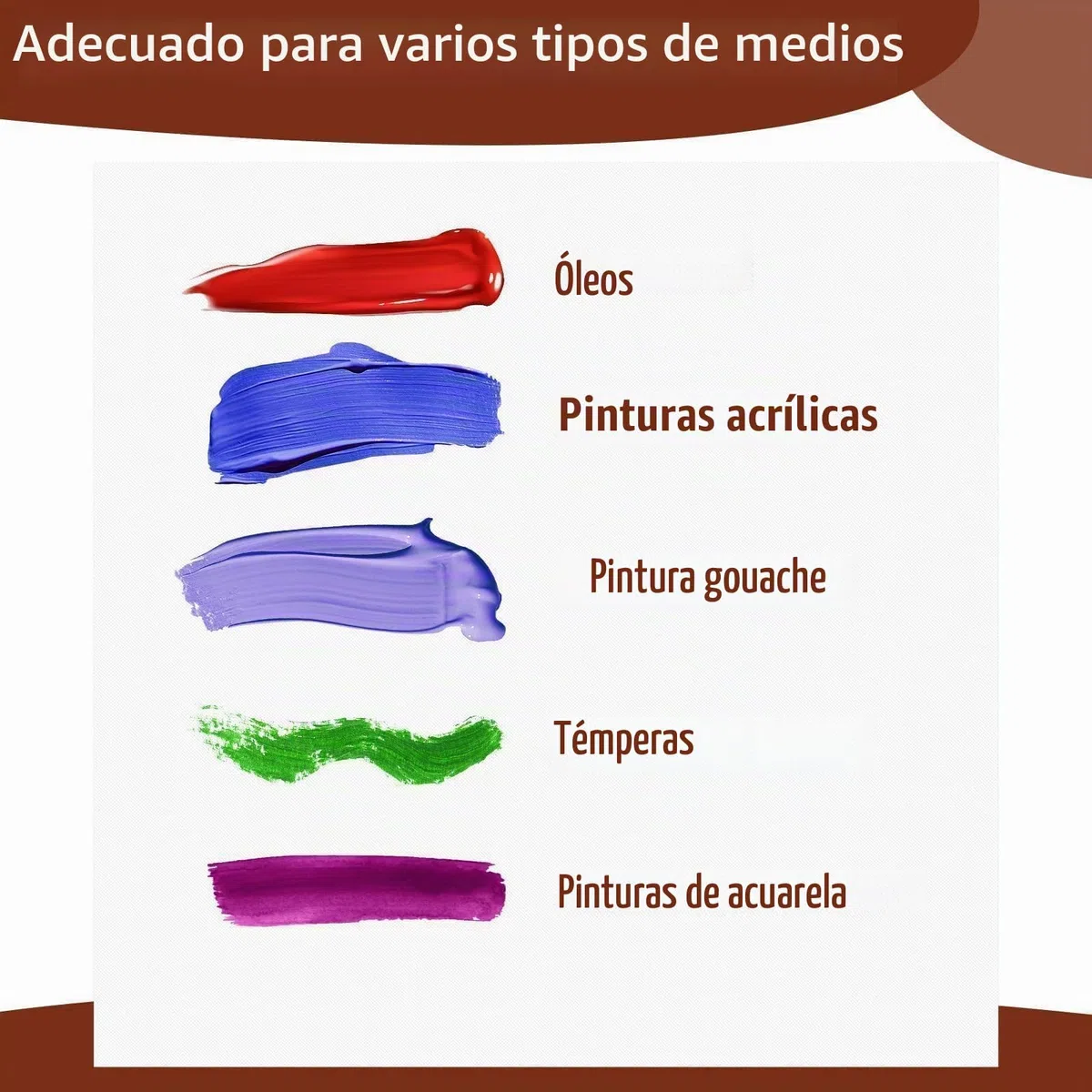 Koncci Set de 9 Lienzos para Pintar - 20x20, 20x30, 30x40CM - 3 mm - Paneles de Lienzos Algodón, Tela de 3 Capas, Lienzo Artístico para Pintura al óleo, Acrílica, Niños, Principiantes, Artistas