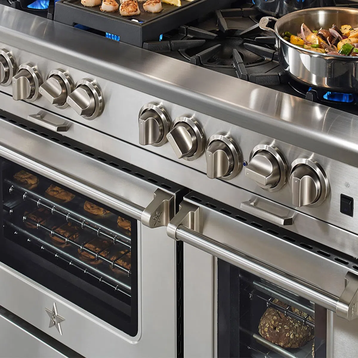 6 Piezas Perilla de Estufa de Gas, Perillas Adaptadores de Estufa, Perilla de Control de Cocina de Estufa, Gas Estufa Control Perillas, para Estufa de Cocina, Estufa de Gas y Varios Hornos