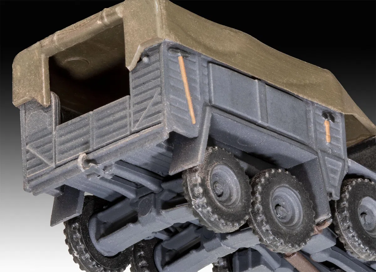 Krupp Protze KFZ 69 con Pak de 3,7cm