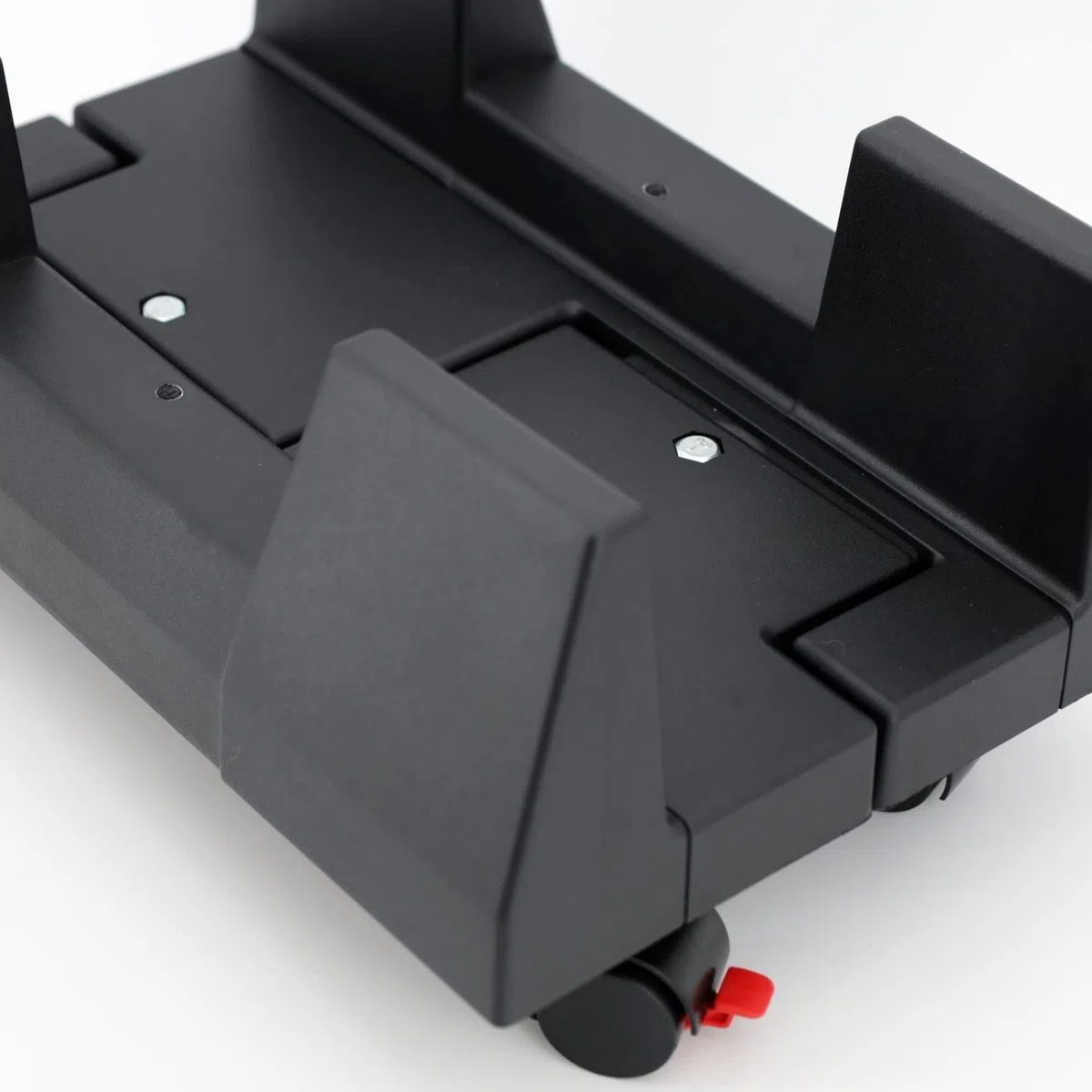 Soporte para Torre de Ordenador, Soporte para CPU, Transporte para Torres de PC, regulable entre 10,5 cm y 23cm de ancho, Fabricado en España