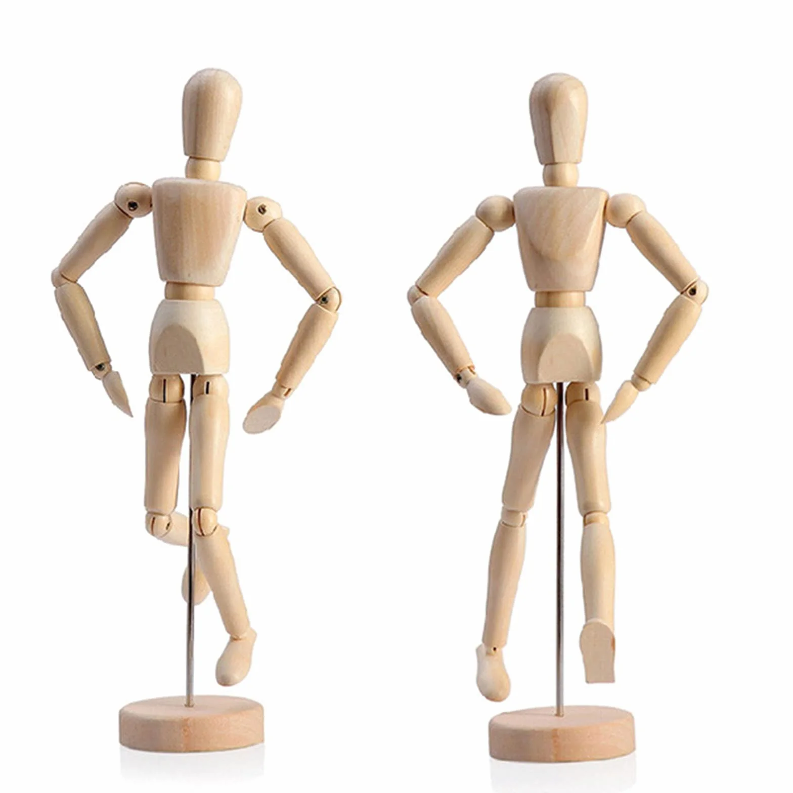 Modelo Articulado Maniquí De Madera Modelo Extremidades Móviles Dibujo Maniquí Humano De Madera Maniquí De Madera Con Base Para Como Modelo Dibujar Decoración De Escritorio Habitación 30 cm