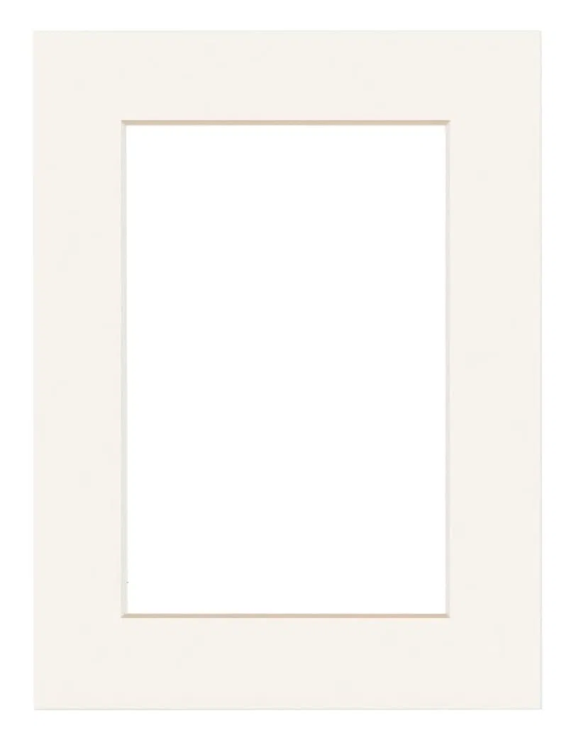 Genérico Paspartú Libre de acidos a Medida para fotografías, Diplomas, Obras de Arte, exposiciones de Fotos, Cuadros, ect... Grosor 1,3mm (Blanco, 60 x 50)