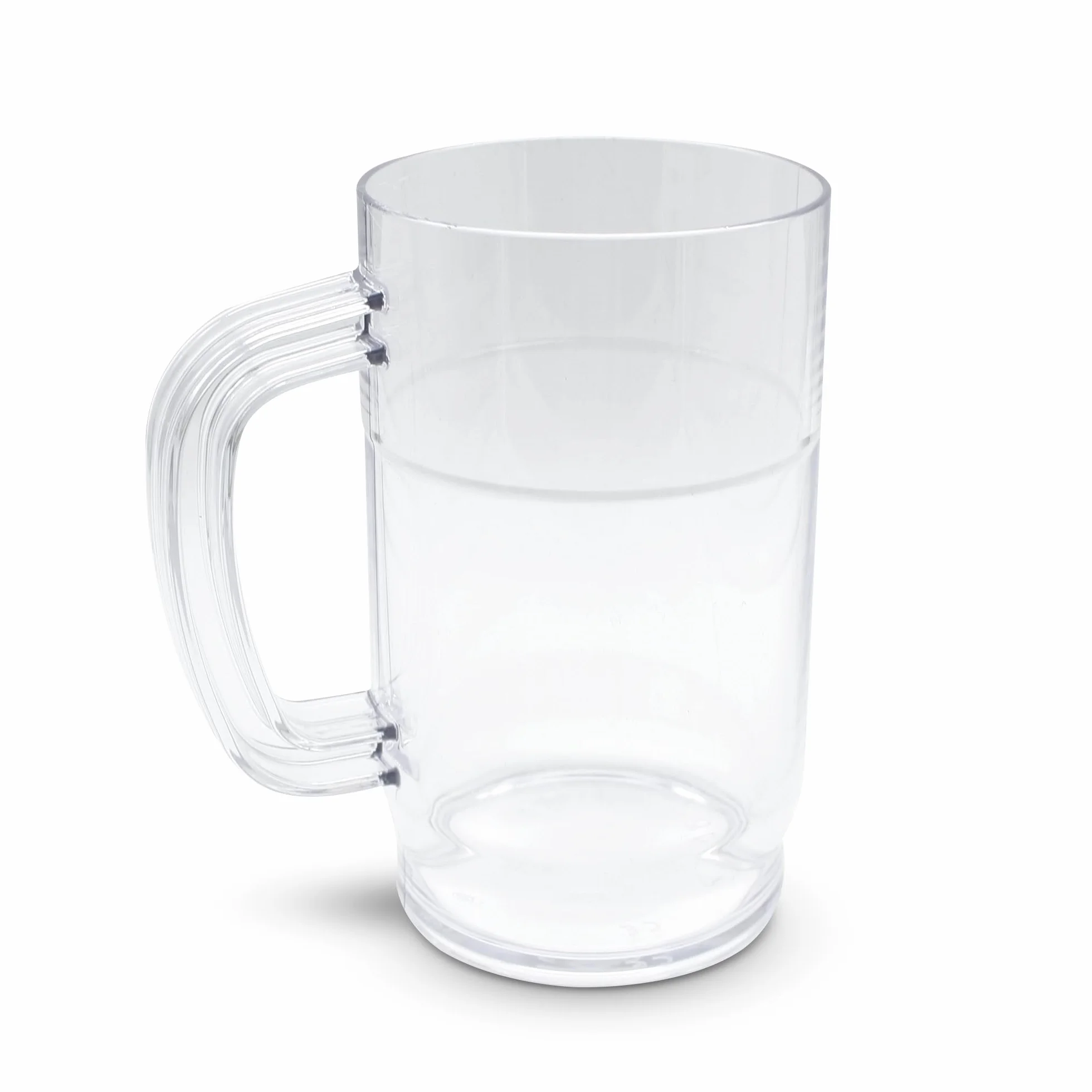 DOJA Barcelona | Jarra de Cerveza de Plástico | 50 cl | Pack 2 | Jarras de Policarbonato | Vasos de Cerveza Reutilizables | Para Cerveza Artesanal