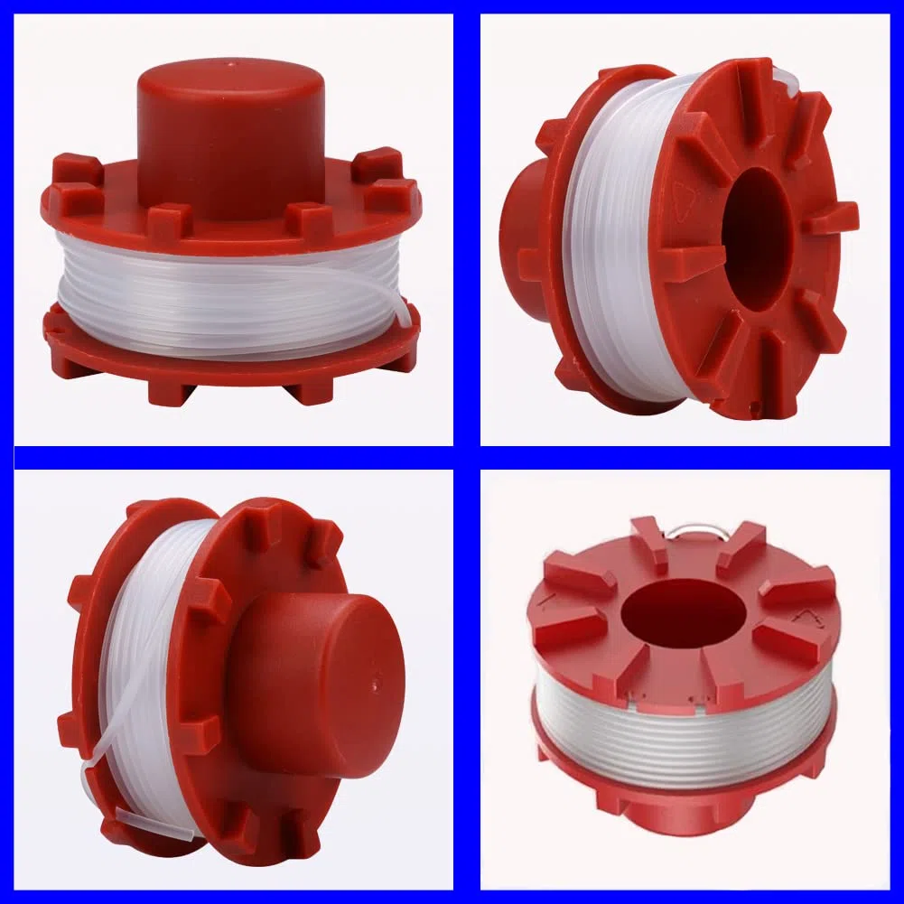 Moritale Bobina de Hilo para Einhell GE-CT 36/30 Li E SOLO AGILLO 36/255 BL AGILLO 18/200 línea de Carretes Repuestos Desbrozadora (4 piezas)