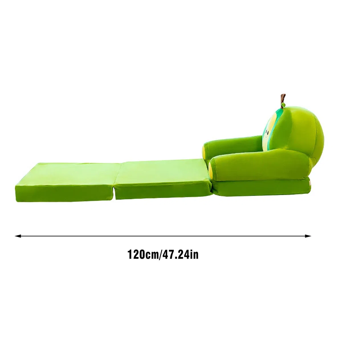 Sofá plegable para niños – Sillón y cama 2 en 1 de dibujos animados ideal para sala de estar y dormitorio, solución ligera de muebles portátiles, ¿no incluye sofá?