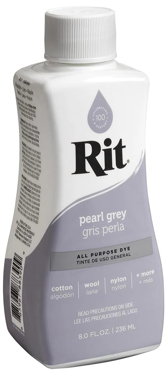 Rit - Tinte líquido multiusos gris perla, 236 ml