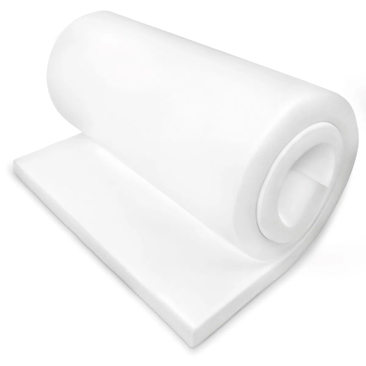 Espuma para relleno, espuma al metro, fácil de cortar, 200 x 100 cm, espuma de alta densidad 30,25,18, poliuretano expandido, grosor de 1 cm a 10 cm (18, grosor 2)