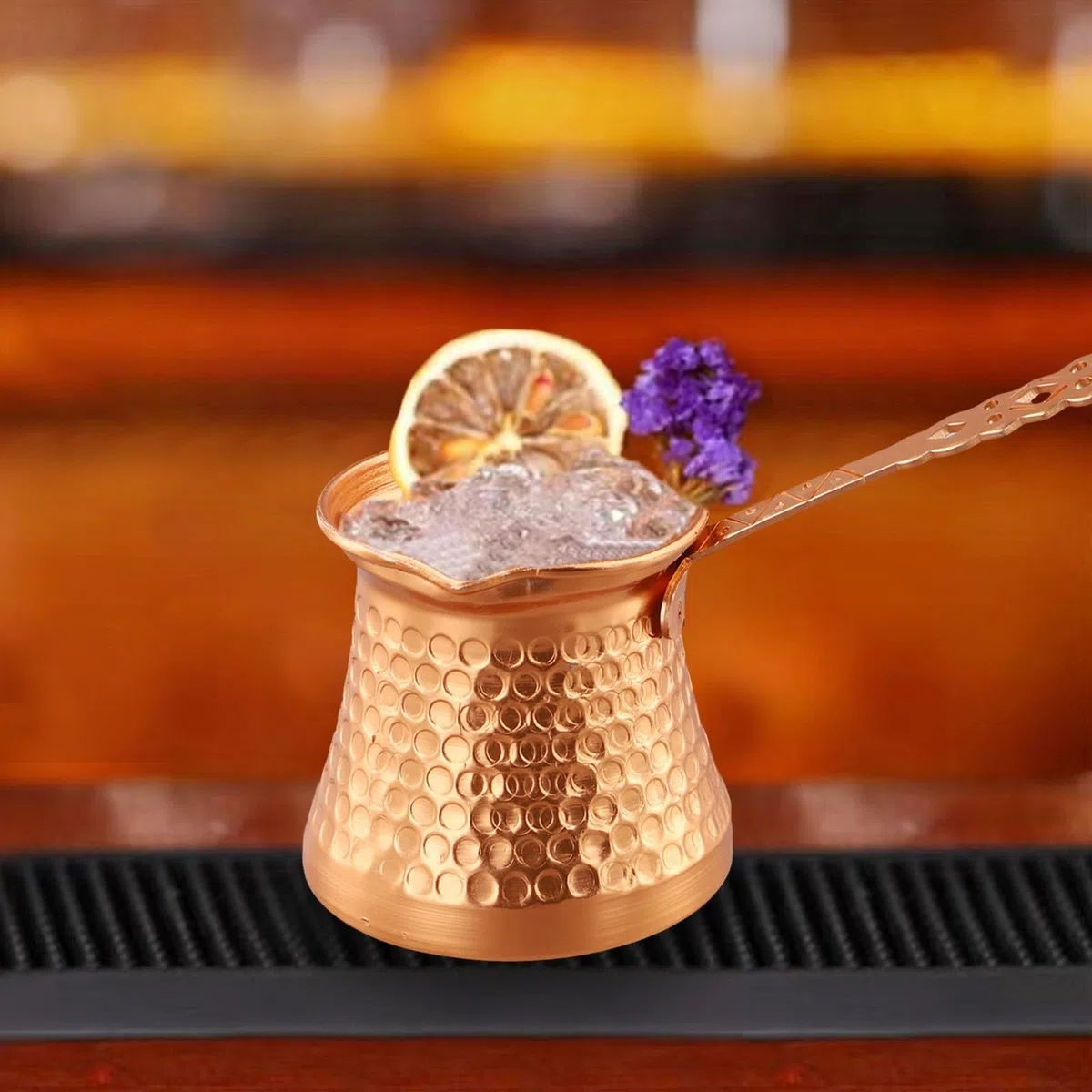 Cafetera turca de cobre, diseño innovador, cafetera turca de cobre, perfecta para servir una variedad de deliciosas bebidas
