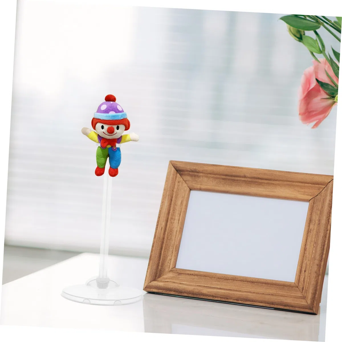 12 piezas Soporte para Muñecas Transparente con Base Amplia Soporte de Exhibición Estable para y Figuras para Almacenamiento y Presentación Detallada