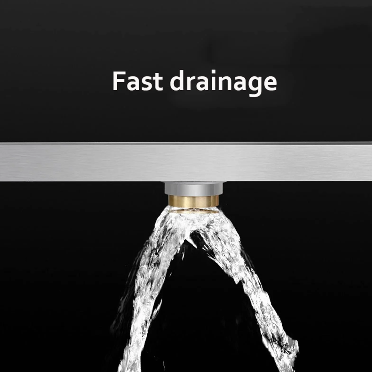 Desagüe de Ducha Lineal, desagüe Rectangular de Acero Inoxidable 304 con Tapa extraíble, escurridor de Suelo con Filtro para Cocina, baño y Garaje.