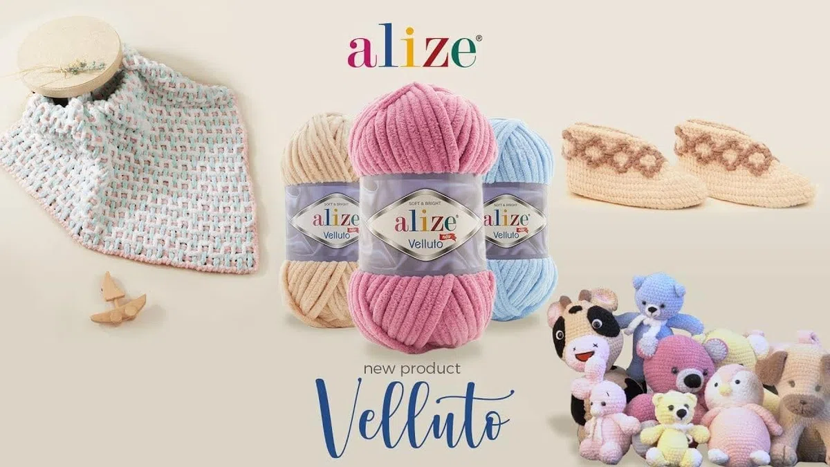 Alize Velluto - Ovillo de lana (5 ovillos de 100 g, 500 g, hilo de chenilla, muy suave, 100 g), color gris oscuro 87