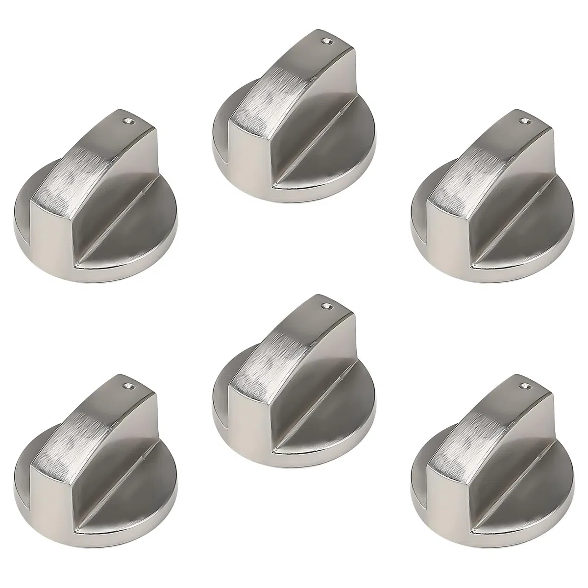 6 Piezas Perilla de Estufa de Gas, Perillas Adaptadores de Estufa, Perilla de Control de Cocina de Estufa, Gas Estufa Control Perillas, para Estufa de Cocina, Estufa de Gas y Varios Hornos