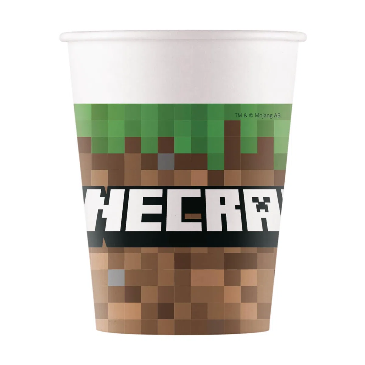 Procos - Set de fiesta Minecraft, vajilla de fiesta de 52 piezas para fiestas de cumpleaños infantiles y fiestas temáticas, decoración de mesa