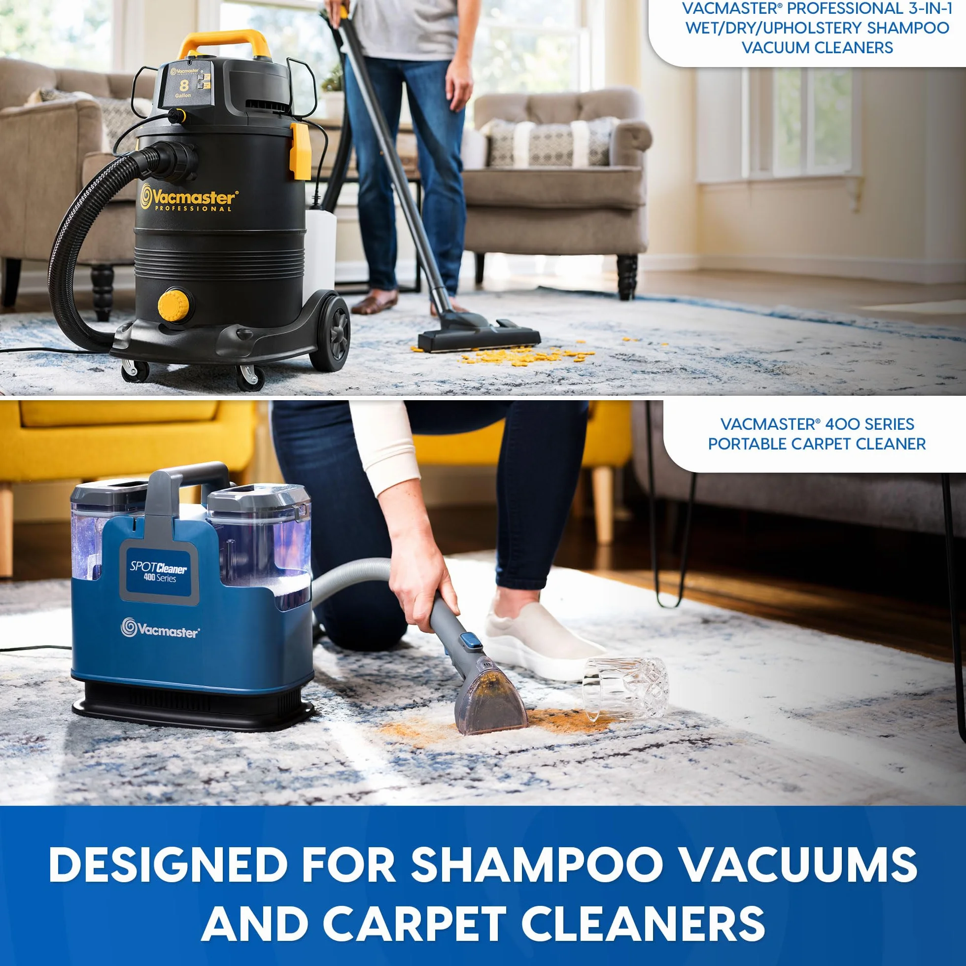Vacmaster Clean & Restore Carpet Cleaner Formula – CCS04