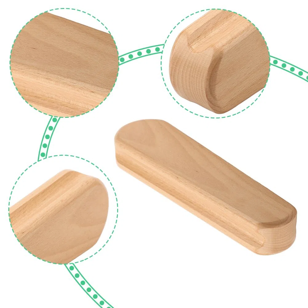 Joyzan Clapper de Sastre, Edredones Madera Dura para Planchar Beech Tailor Quilters Pressing Flattening Tool Bordado Quilting Acolchado Sastre Multifunción Herramienta Bloque Clappers Colocar Pliegues