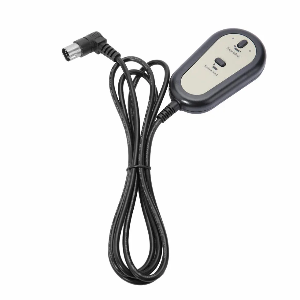 Marhynchus Controlador de Silla Reclinable Eléctrica, 2 Botones, 5 Pines, Interruptor Manual de Control Remoto con Cable para sofá