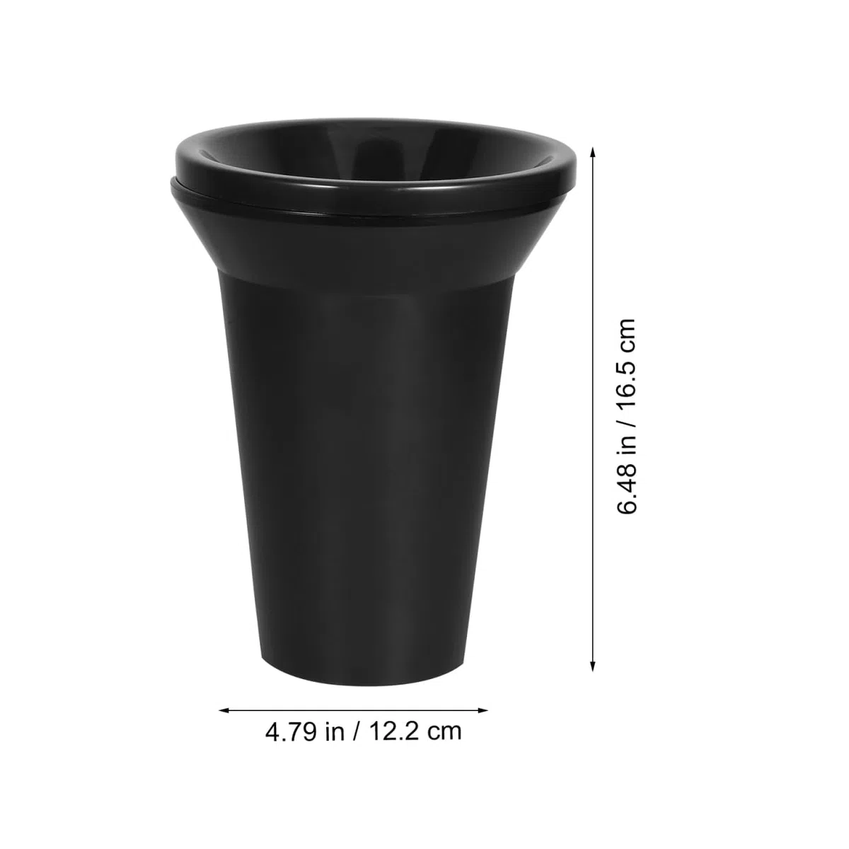 Barril para Hielo Negro Multifuncional Cubitera Compacta para Escupidera Cata De Vino En Casa Bares Y Restaurantes
