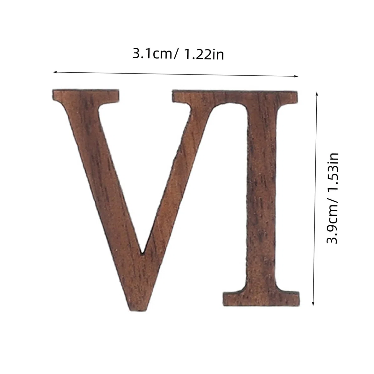 12piezas Kit De Reloj De Pared Números Romanos De Madera Formas De Reloj Accesorios De Bricolaje Para Decoración Del Hogar Recortes De Madera Sin Terminar