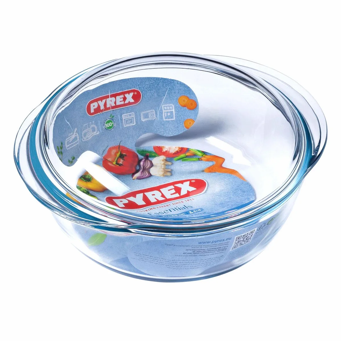 PYREX Cocotte ronde 3,2 L CLASSIC