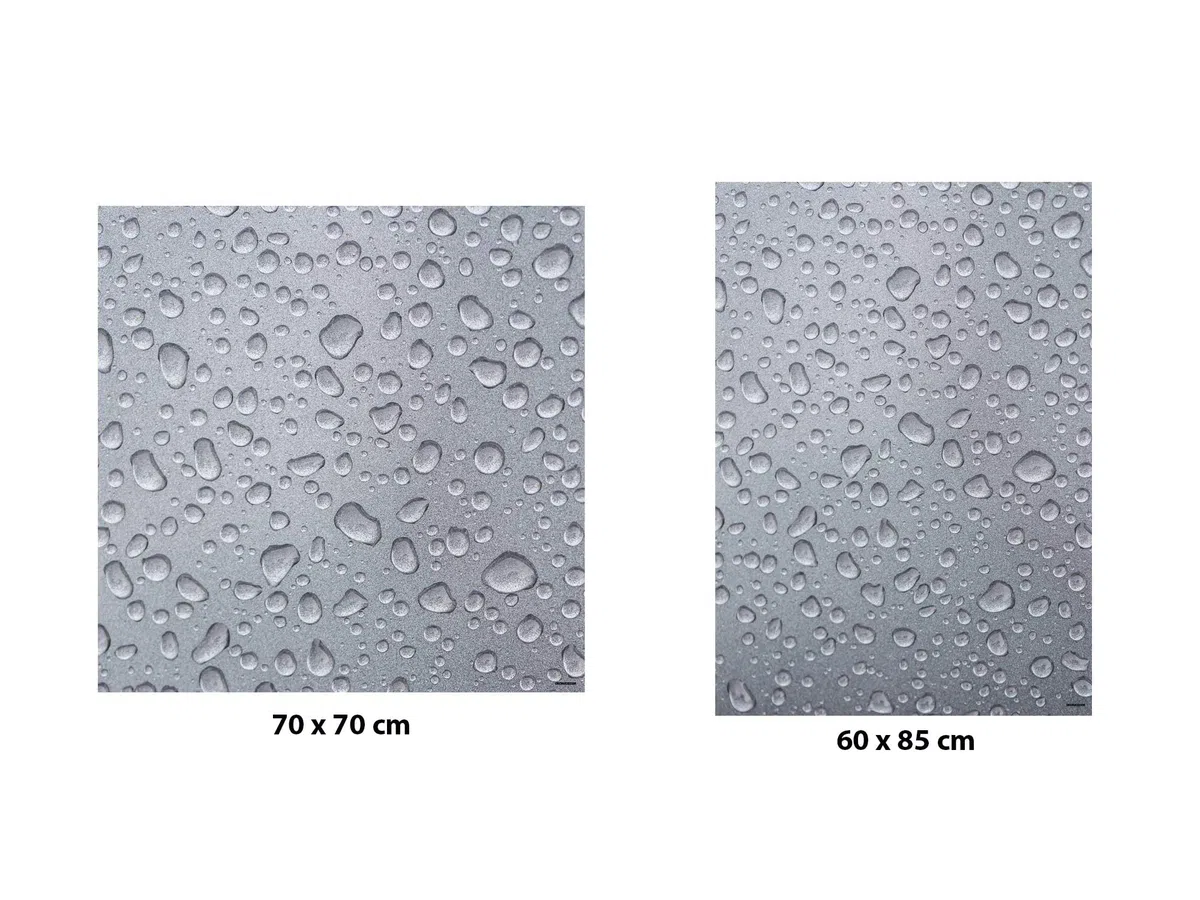 Vinilo para Lavadoras Textura Gris Refrescante | Varias Medidas 70x70cm | Adhesivo Resistente y de Fácil Aplicación | Pegatina Adhesiva Decorativa de Diseño Profesional