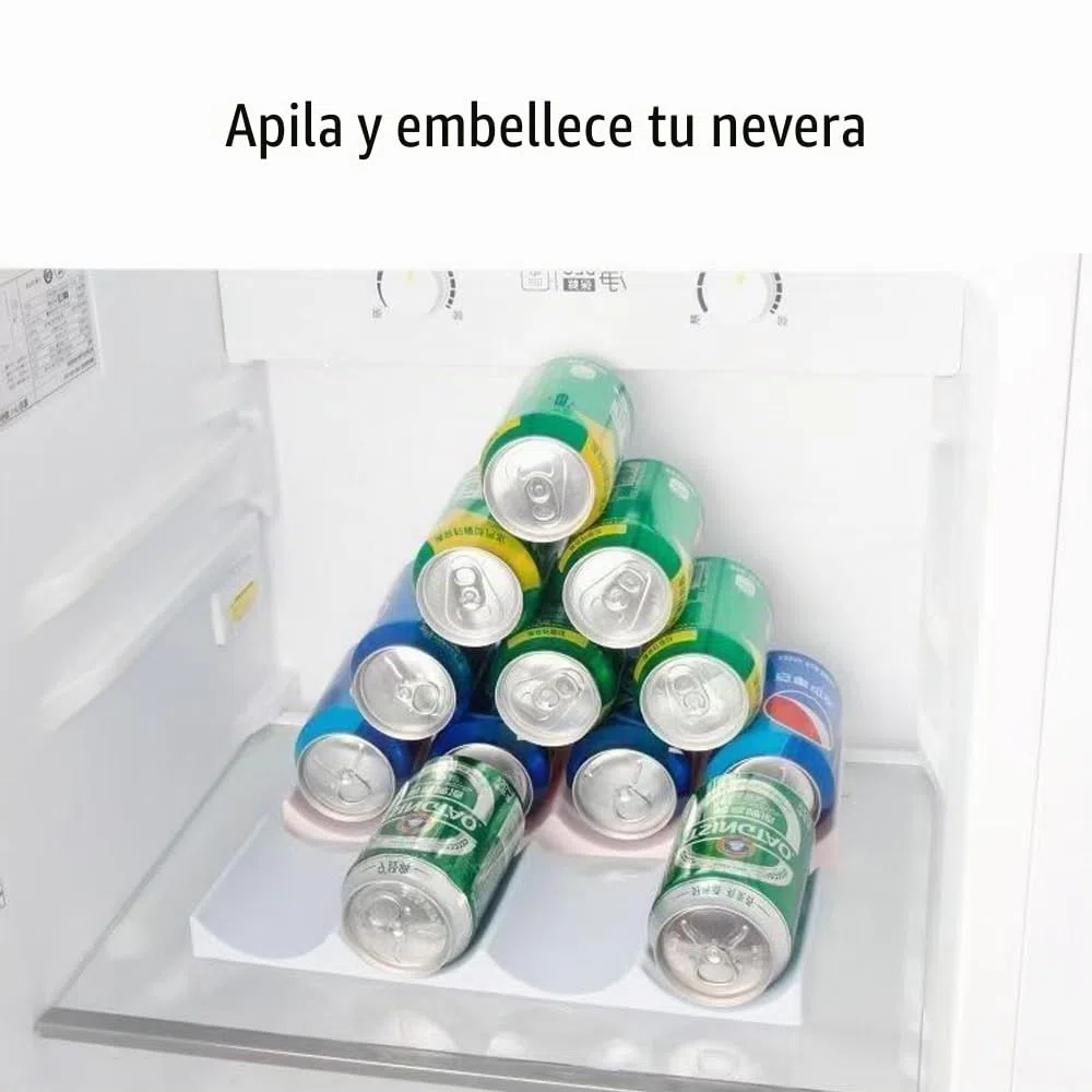 2 Piezas Estante de Vino de Estilo Europeo Soporte para Botellas de Plástico Apilable Botellero Estante para Cocina Nevera Restaurante