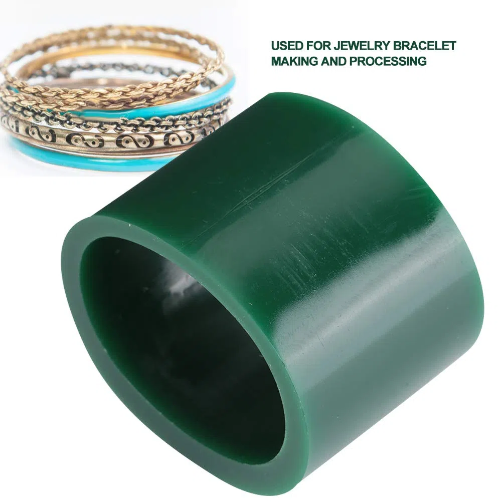 Tubo de Fundición de Cera para Pulseras de Joyería – Accesorio de Alta Calidad x para Fabricación Artesanal x con Diseño Ovalado Pequeño x Ideal para Joyeros Principiantes x y Profesionales