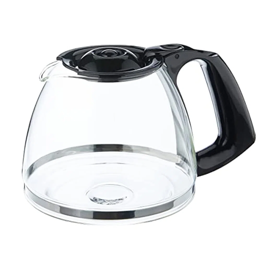 Jarra Cafetera Compatible con Moulinex SUBITO - DELFINI - PRINCIPIO FH900401 (986885) - Capacidad de 12 Tazas - Sistema Anti-Goteo (original) SOLO VÁLIDO PARA ESA MARCA Y MODELOS