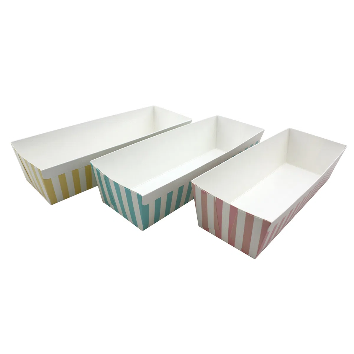 Zenker Set 5 Moldes PlumCake de Cartón, Aptos para Hornear Plumcake, Bizcocho y Brownie, Apto para Horno, Resistente hasta 220ºC, Moldes Desechables, 22cm, 5uds.
