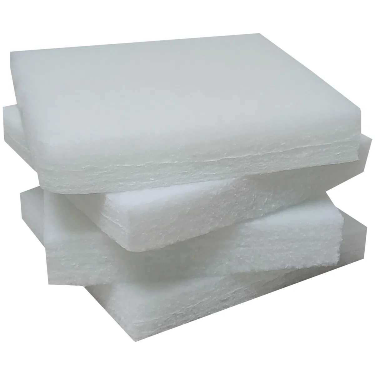 Relleno de Cojines 50x50 cm – Set de 4 – Almohadas Interiores para Sillas y Exteriores – Espuma Fabricación Italiana (4 Poliestere, 50x50 cm)