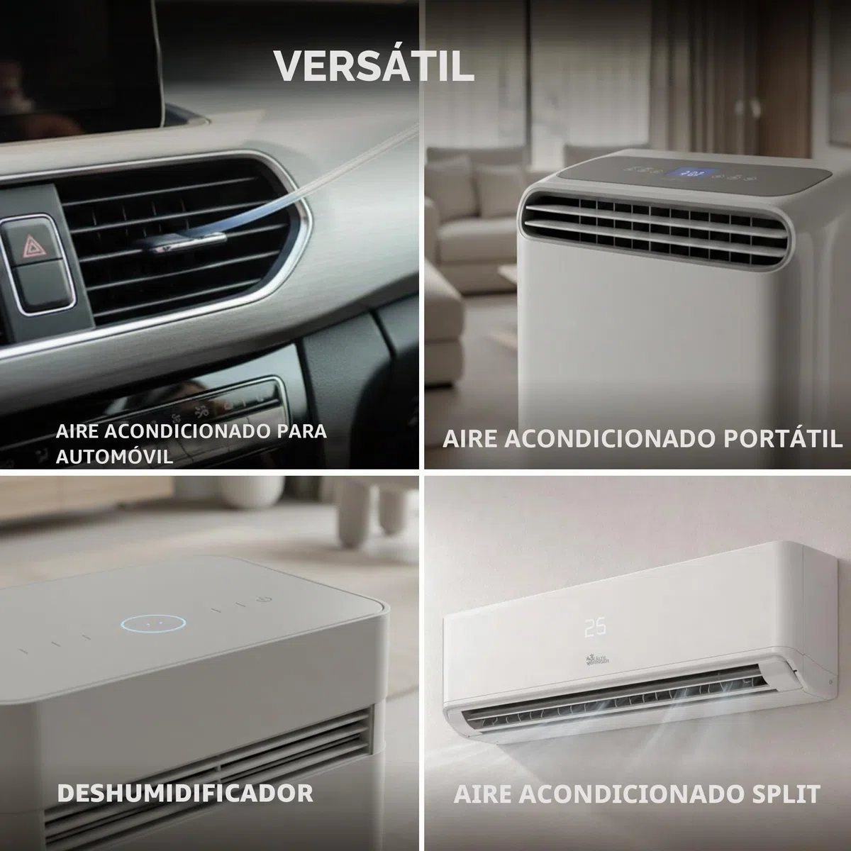 Kältebringer Limpiador de aire acondicionado espuma 400 ml – Desinfección para splitgerät o coche coche – con sonda de 60 cm – Limpiador de aire acondicionado multiusos elimina olores y bacterias