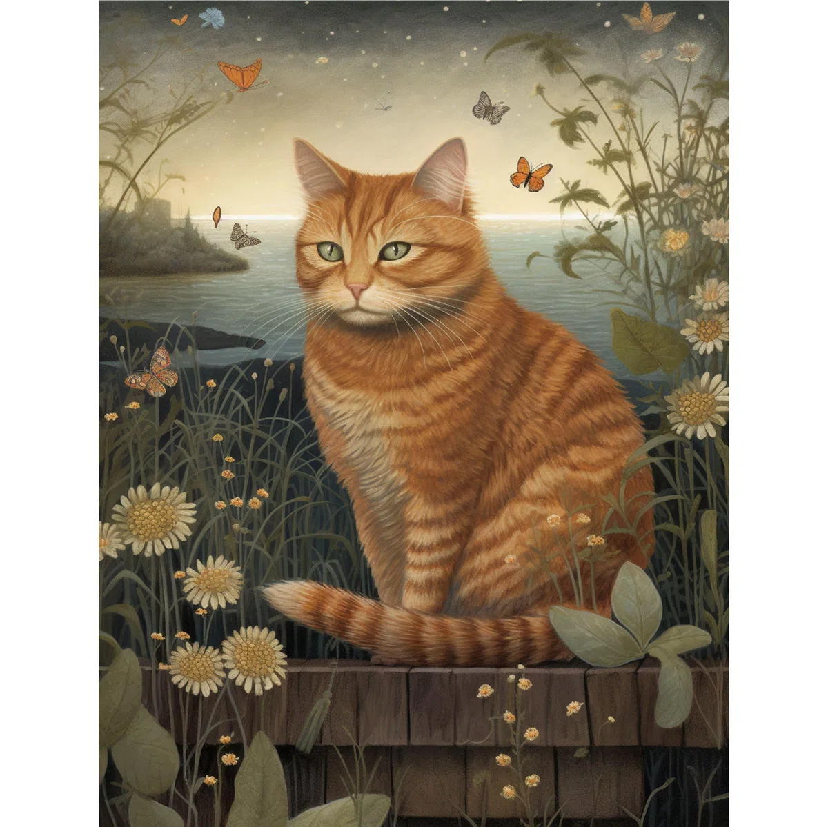 Papel de arroz Gatos, 20 x 26,6cm (6pc) - 6 Diseños para Scrapbooking Tarjetas Manualidades, Decoupage by CRAFT KREATIVELY