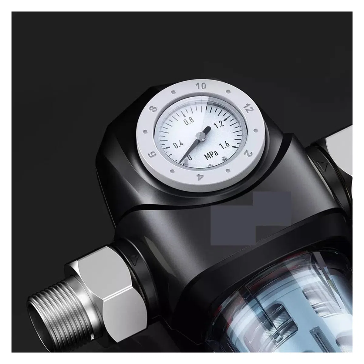 Filtros de Agua para Grifo, Prefiltro de agua Purificador de agua, prefiltro de purificación de sedimentos reutilizable, monitor de presión del de filtro de agua for el hogar