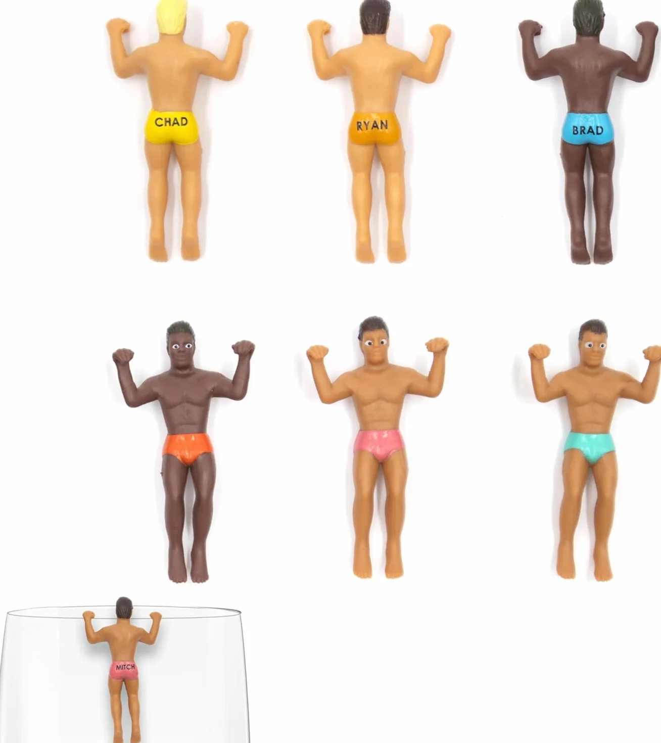 NPW-USA Drinking Buddies - Marcadores Jesús convierte el agua en vino (4 unidades)