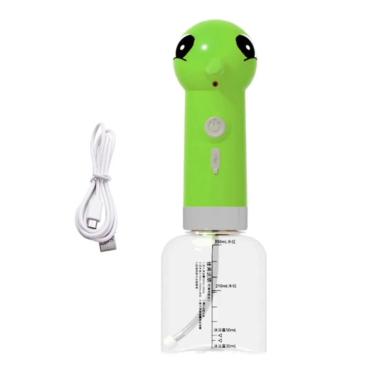 Dispensador De Espuma De Champú Para Perros - Botella Mezcladora De Productos Para Limpieza De Mascotas,Aparato De Ducha Eléctrico Recargable Para Bañera Y Lavabo