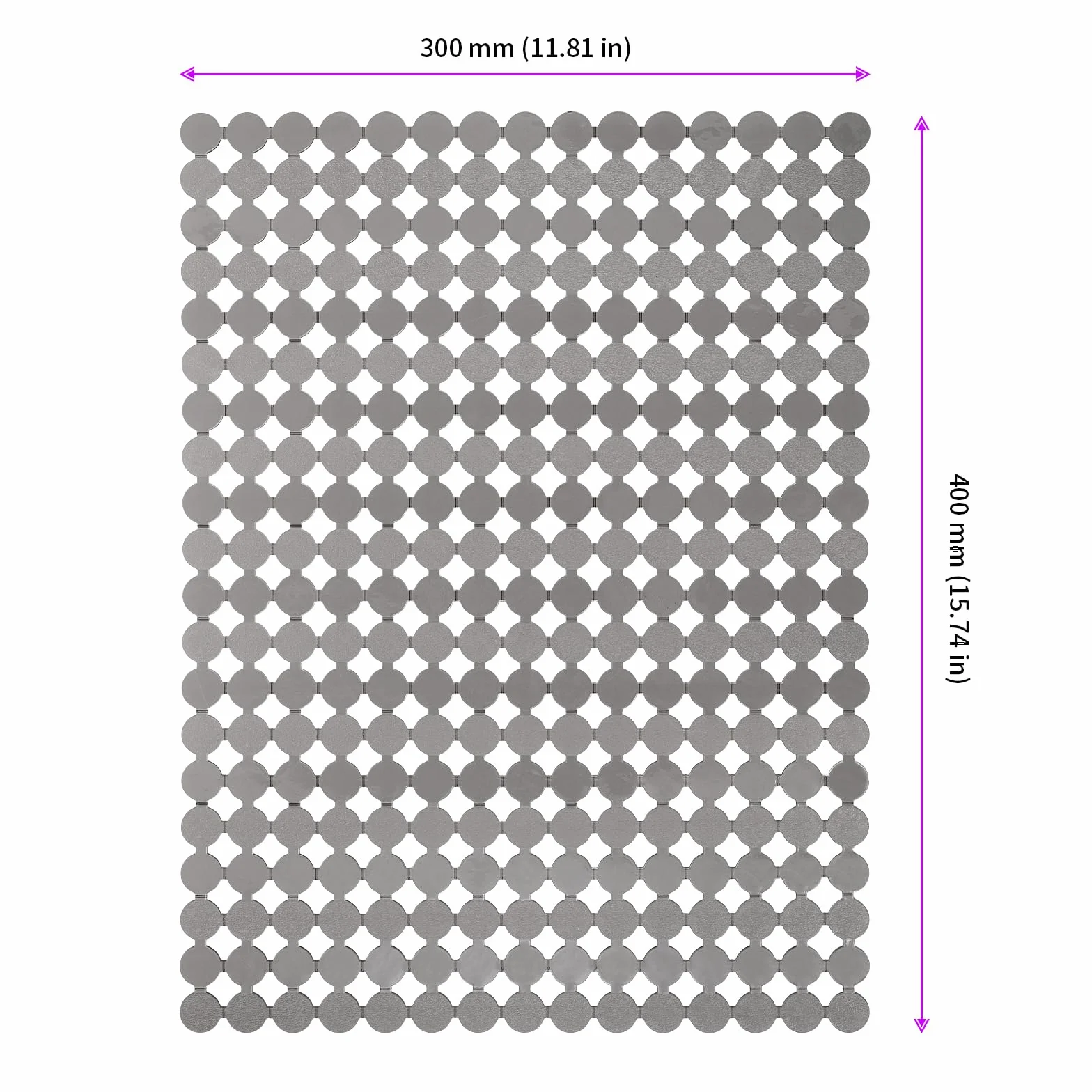 Juego de 4 alfombrillas para fregadero de 30 x 40 cm, alfombrilla de goteo recortable, multifuncional de PVC, suave, alfombrilla protectora para fregadero, contra arañazos en el fregadero